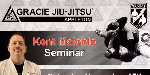 Gracie Appleton Street Choke Mastery Seminar supporting We Defy