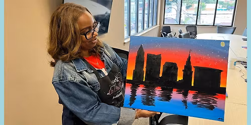 Cleveland Skyline Paint and Sip
