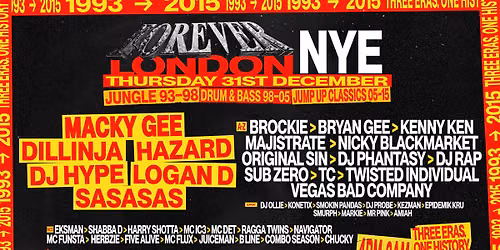 FOREVER NEW YEARS EVE - LONDON
