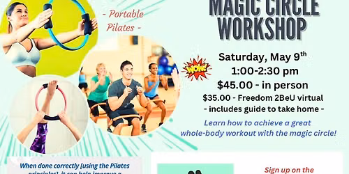 Pilates Magic Circle Workshop \ud83d\udc9a Strong & Toned for Summer \ud83c\udf1e