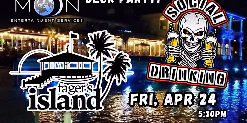 Social Drinking at Fager's Island! Deck Party Madness! 