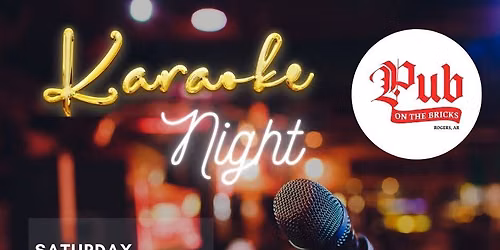 Saturday Karaoke at the Pub! 