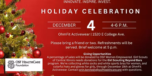 OSF Women Empowered Holiday Celebration