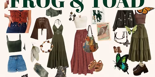 Frog & Toad Drop! \ud83c\udf44\u200d\ud83d\udfeb Earthy Summer Styles! In Store Rack Rotation!! Sizes XS-3XL!
