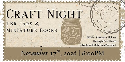 Craft Night | TBR Jars