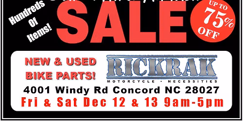 3rd Annual Garage Sale