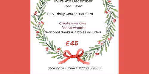 Festive Wreath-Making Workshop