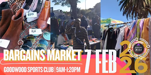 GOODWOOD BARGAINS MARKET 7 FEB