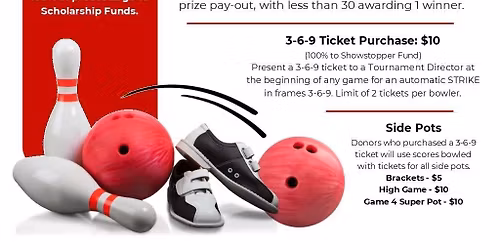 Showstopper Memorial Scholarship Bowling Tournament 