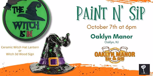 Paint N Sip at Oaklyn Manor - October 7th