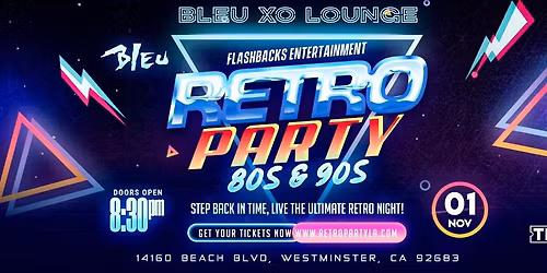 RETRO PARTY 80S & 90S