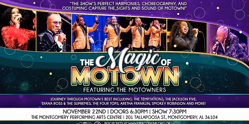 The Magic of Motown - Montgomery, AL