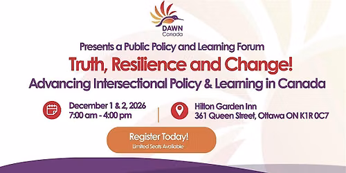 Public Policy & Learning Forum: Truth, Resilience and Change!