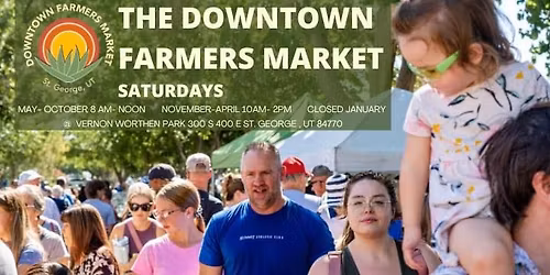 The Downtown Farmers Market St. George