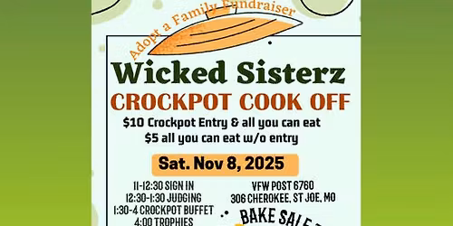 Wicked Sisterz Crockpot Cookoff 