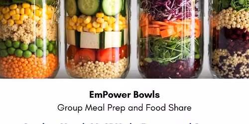 EmPower Bowls: Plant-Based Group Meal Prep 