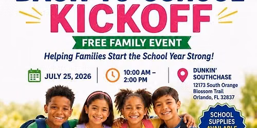 Back to school kick off