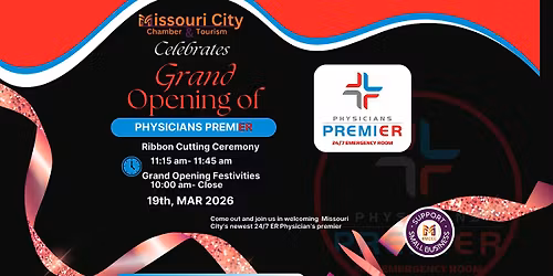 Missouri City Chamber celebrates Physician Premier Grand Opening