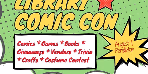 Sixth annual Library Comic Con