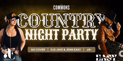 Country Night Party with DJs Jake & Jenn Easy