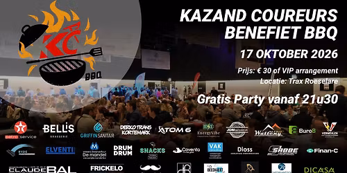 Kazand Coureurs Benefiet-bbq-party