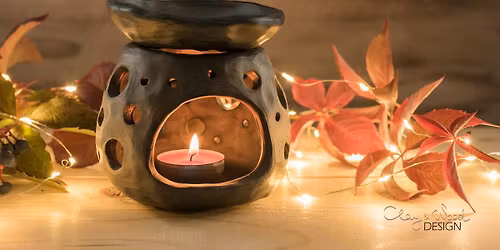 Hand-built Ceramic Oil Burners, Sunday May 17th, 10am-12pm