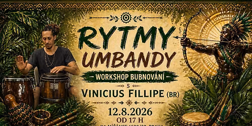 Rytmy umbandy - workshop bubnov\u00e1n\u00ed\/\/ Rhythms of umbanda - drumming workshop