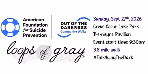 Loops of Gray at the AFSP Out of the Darkness Walk 2026