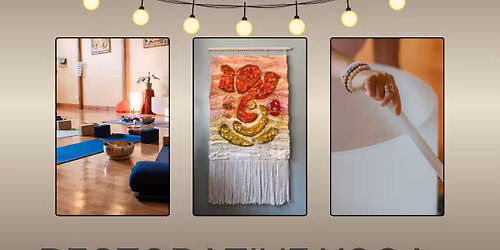 Restorative Yoga + Yoga Nidra & Sound