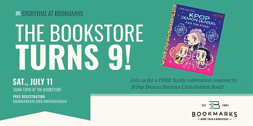 Storytime at Bookmarks: Birthday Bash — Bookmarks