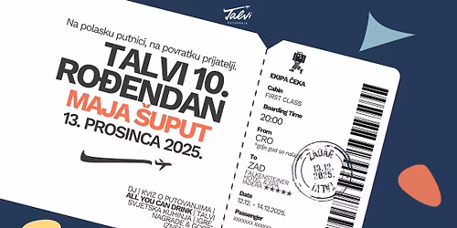 ZADNJA MJESTA | Talvi 10. ro\u0111endan | hotel 5* | Maja \u0160uput