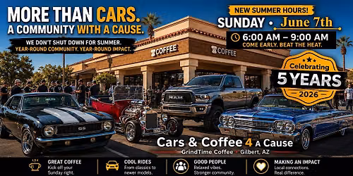 Cars & Coffee 4 a Cause