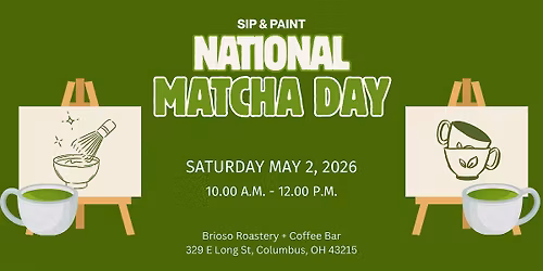 National Matcha Day Sip&Paint