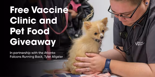 Free Vaccine Clinic & Pet Food Giveway