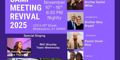 Camp Meeting Revival 2025
