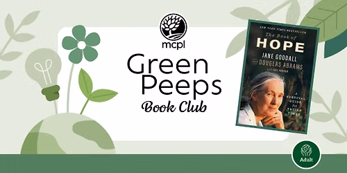 Green Peeps Book Club: "The Book of Hope"