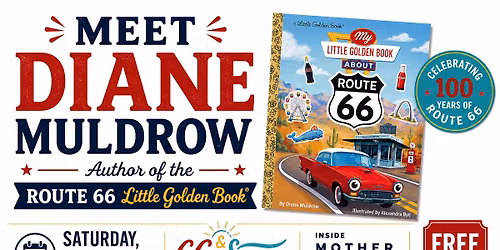 Meet Diane Muldrow: Route 66 Little Golden Book Signing