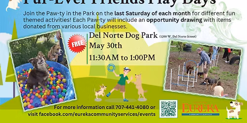 May Fur-Ever Friends Dog Park Paw-ty 