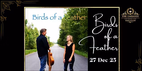 The Embassy Live Music Cafe Welcomes Birds of a Feather
