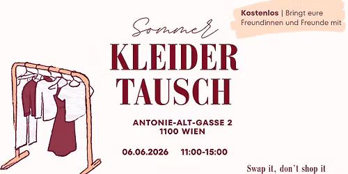 Sommer Kleidertausch Wien