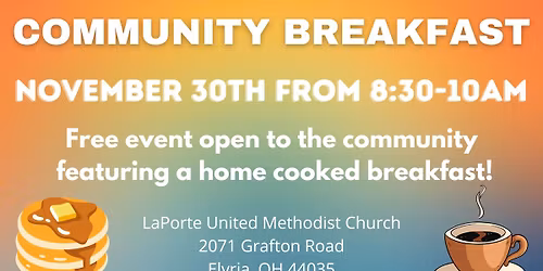 Free Community Breakfast