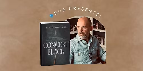 CONCERT BLACK: Michael O'Donnell at Blue House Books