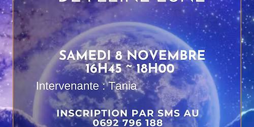 M\u00e9ditation guid\u00e9e de Pleine Lune