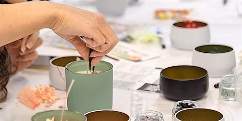 CRAFTED IN BLOOM: A Candle Making & Decorating Experience