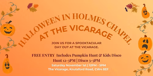 Halloween at The Vicarage!