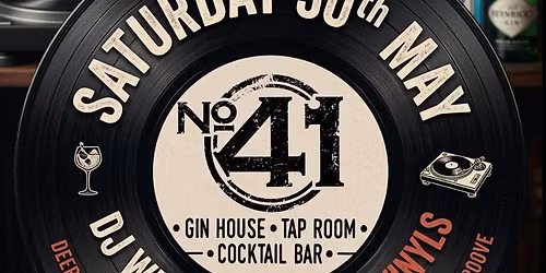 DJ Wilf @No41 Bar - Saturday 30th May 6pm-11pm, 41 Millrise Road, Milton, ST2 7BN, various grooves