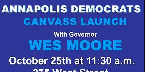 Canvassing with Governor Moore