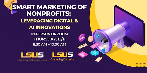 Smart Marketing of Nonprofits: Leveraging Digital & AI Innovations