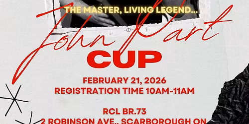 1st John Part Cup - Open 4-Person Team Event
