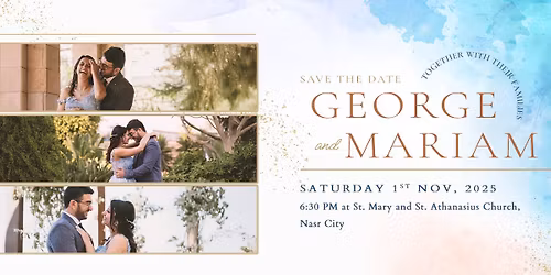 George & Mariam's Wedding 